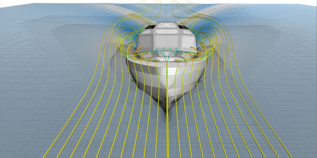 hull streamlines